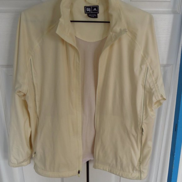 Cream Adidas Windbreaker - Picture 2 of 8